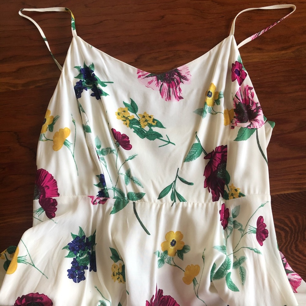 Floral print dress